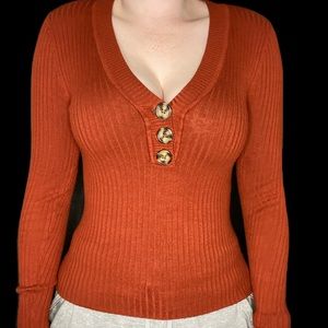 Burnt Orange Sweater